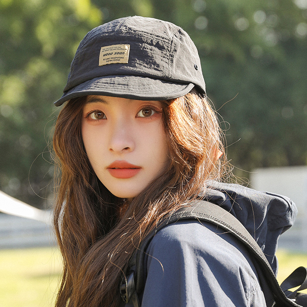 숏챙모자 나일론 챙짧은 숏캡 등산 캠핑 볼캡 모자 이미지 8
