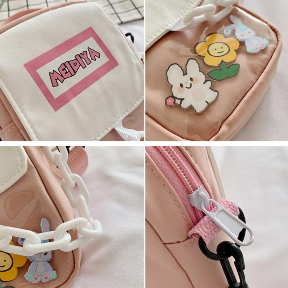 초등핸드폰가방 키즈슬링백 메신저백 어린이 간식가방