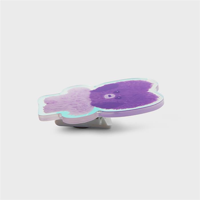 Line Friends BT21 TATA Purple of Wish Edition Minnie Acrylic Clip Magnet