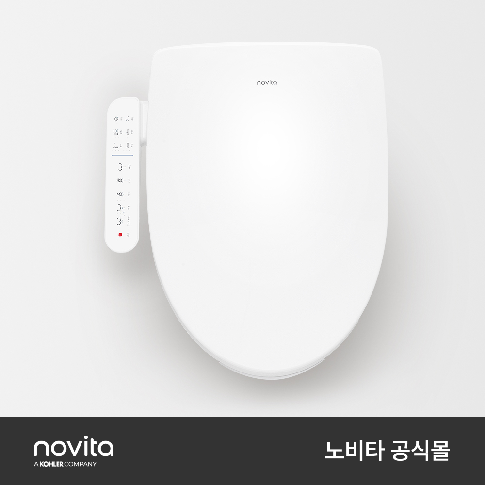 노비타 IPX5 직수 연속 온수 공기방울 세정 방수 비데 BD-C310A0 자가설치 - 상세 이미지 3