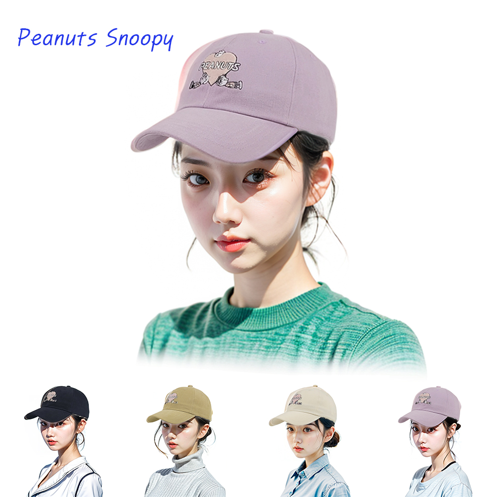 피너츠 모자 남자 볼캡 명품 스누피 모자 캐릭터 데일리 - 상품 이미지
