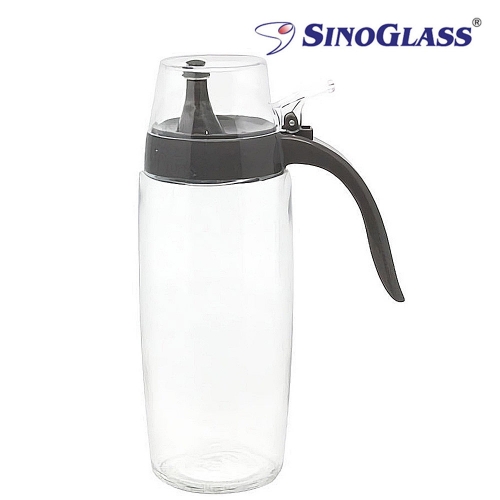 시노글라스 클로에 오일병 250ml / 500ml 소스병 원터치뚜껑 유리병 - 상세 이미지 4