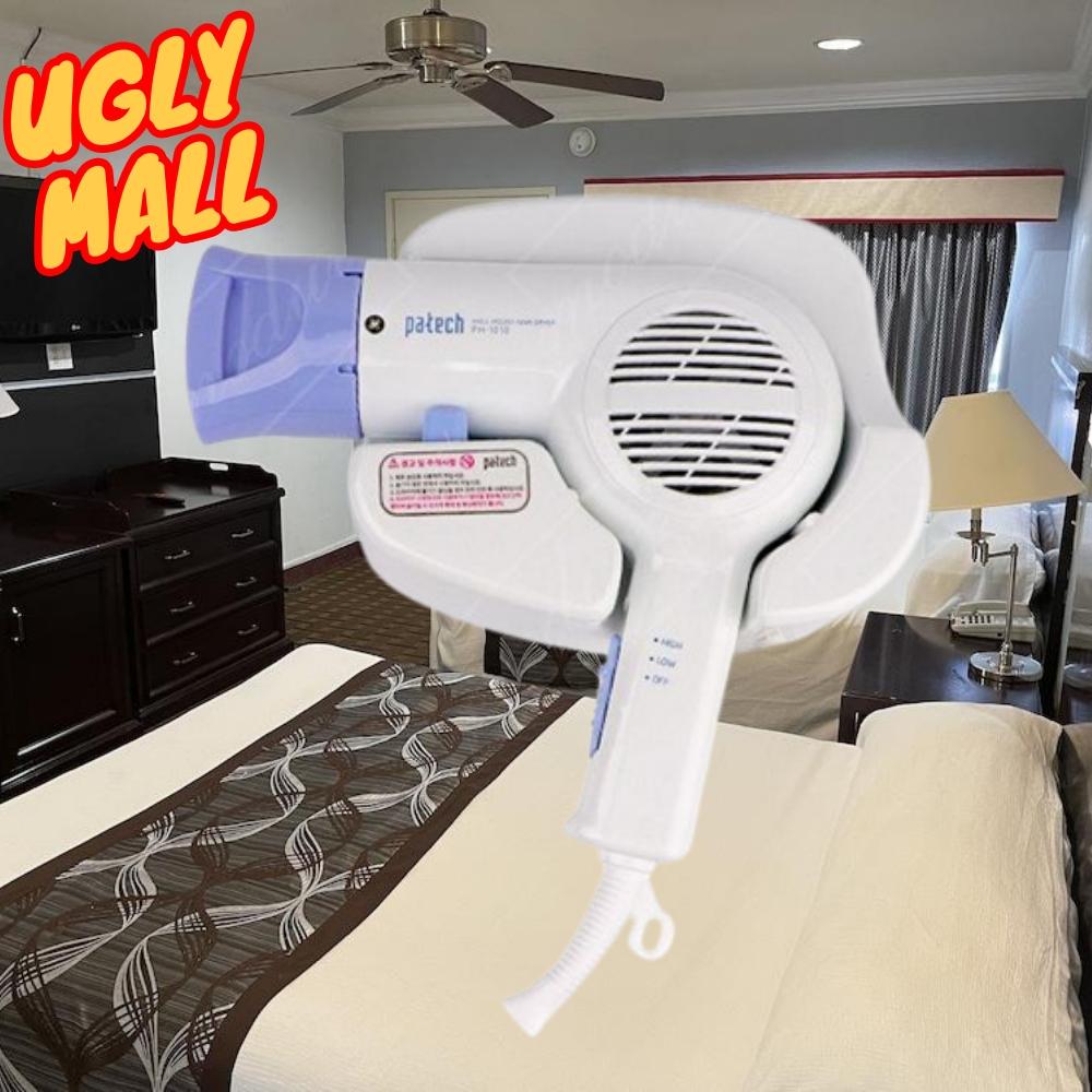 벽걸이드라이기 벽걸이형드라이어 모텔드라이기 호텔드라이기 제품 이미지