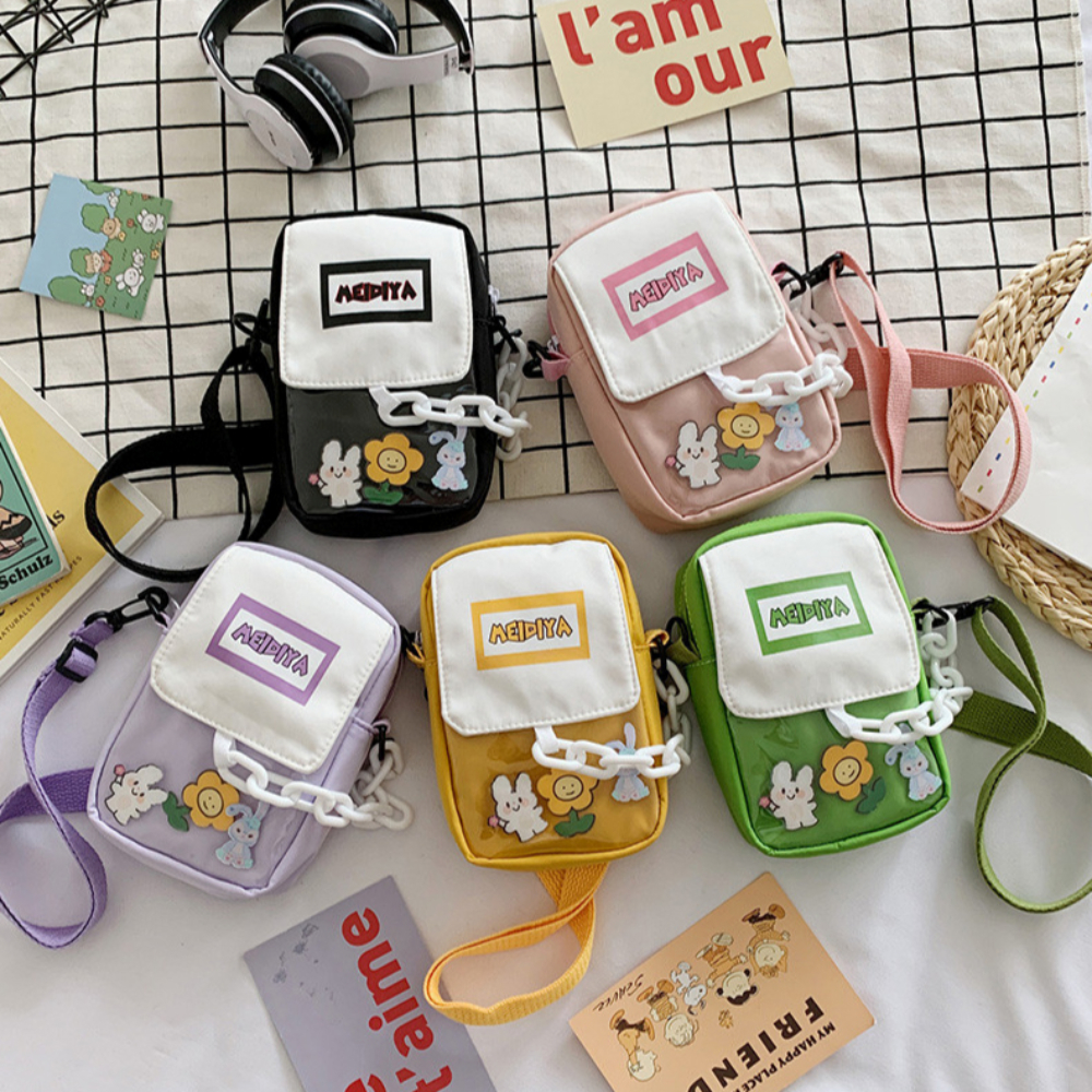 초등핸드폰가방 키즈슬링백 메신저백 어린이 간식가방