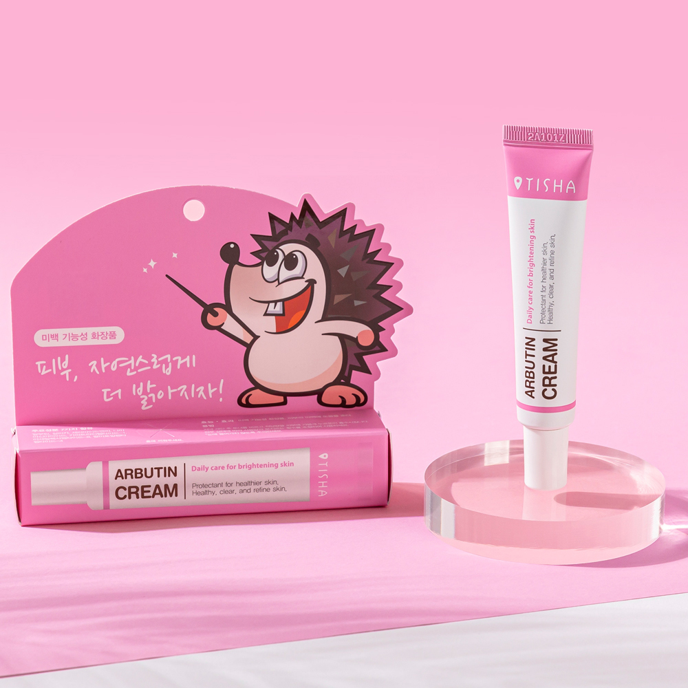티샤 니들샷 미백 잡티 알부틴크림 15ml, 1개 - 상품 이미지