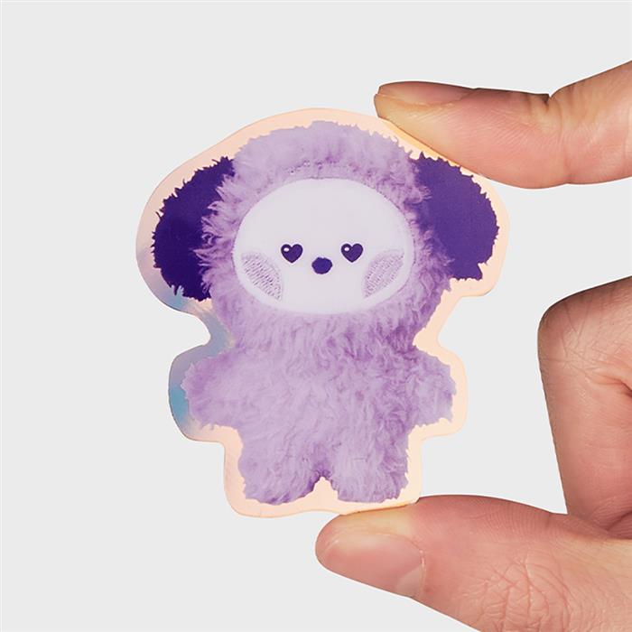 Line Friends BT21 CHIMMY Purple of Wish Edition Mininy Acrylic Clip Magnet