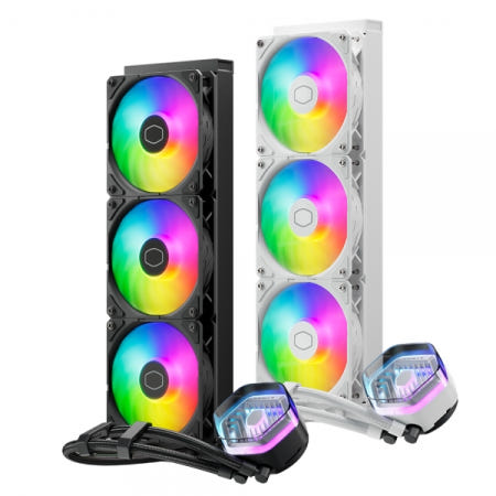 쿨러마스터 MASTERLIQUID 360 ATMOS (블랙) CPU 수랭 쿨러