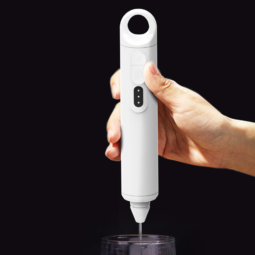 프리즈마 포터블 전동 우유거품기 무선 휘핑기 생크림 라떼아트 머랭치기 계란거품기