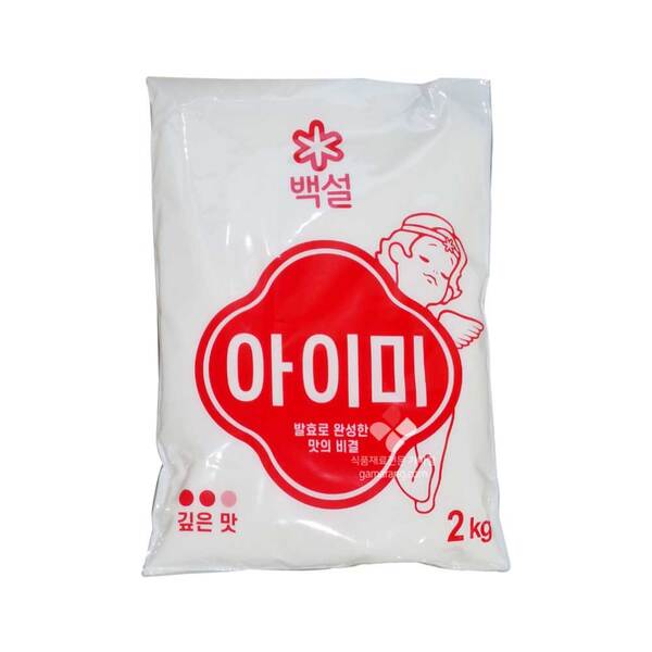 CJ 제일제당 백설 아이미 2kg 6개입 중식 한식 분식 조미료 다시다 : 굿인그리디언