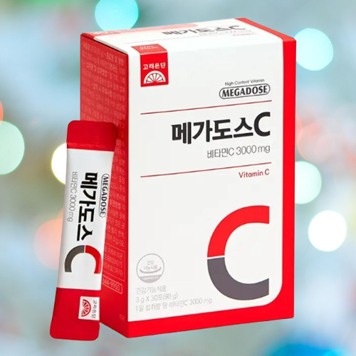 고려은단 메가도스C 비타민C 3000 비타민씨 가루 30포X1개 - 상세 이미지 5
