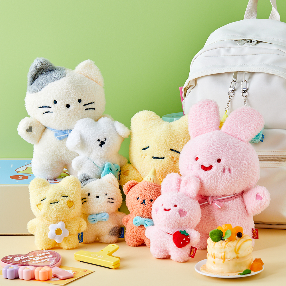 [버터샵] 포슬포슬 밀크캣 피크닉 인형 : BUTTER SHOP