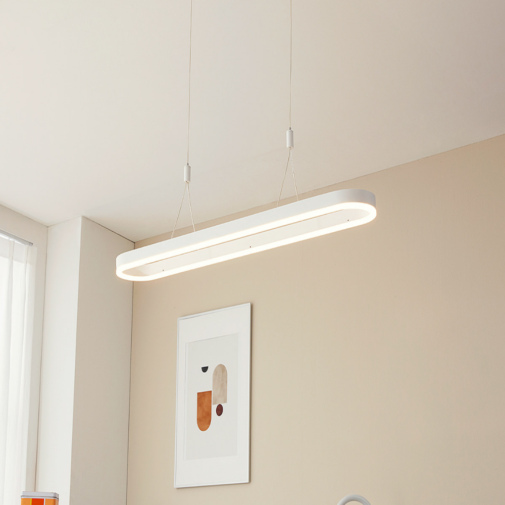 무료+당일발송/KS인증 6인용식탁등 LED 30W 삼성칩 주방 식탁등 화이트