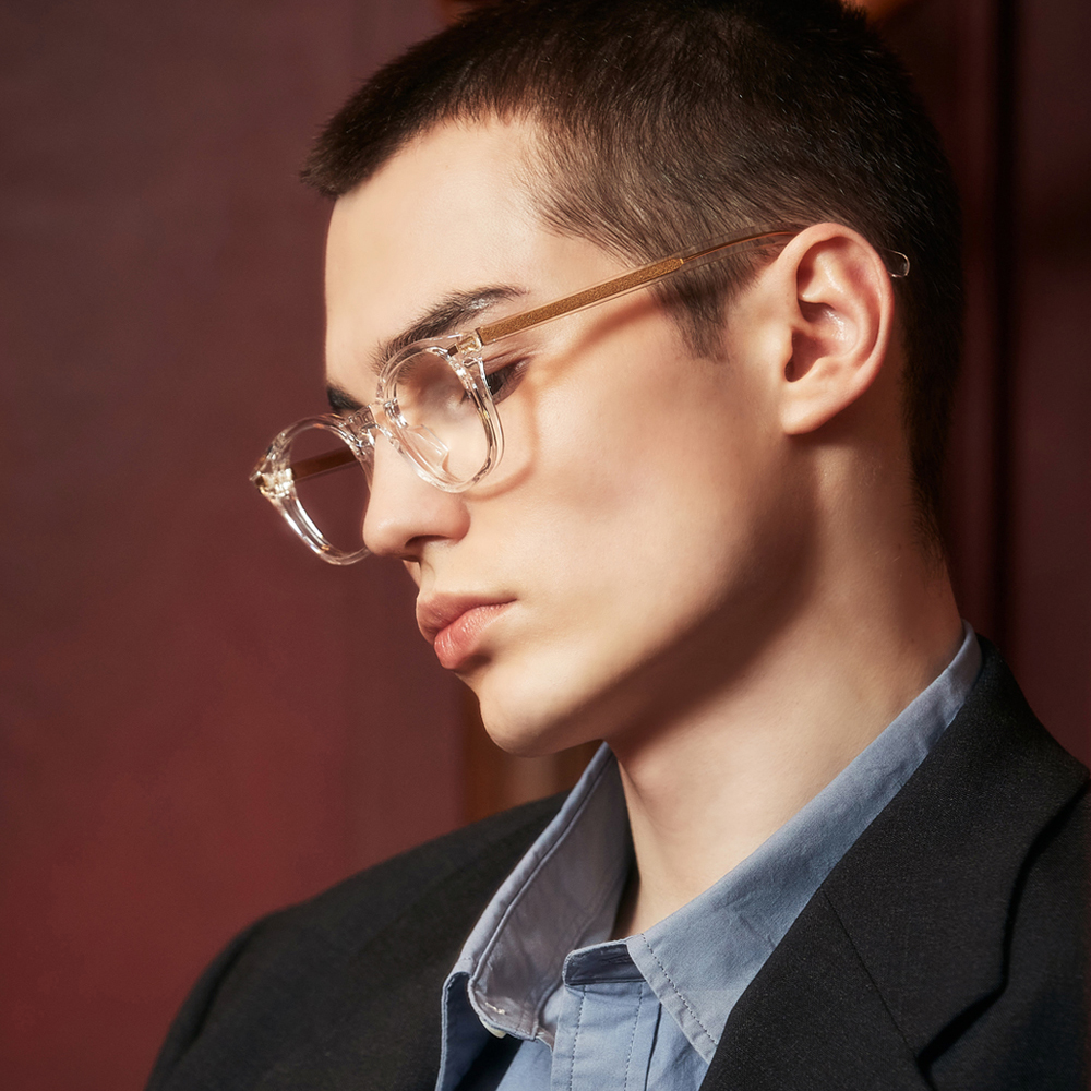 블루라이트차단 안경 사각 투명 뿔테 안경테 남자 여자 검정 얼굴형에맞는