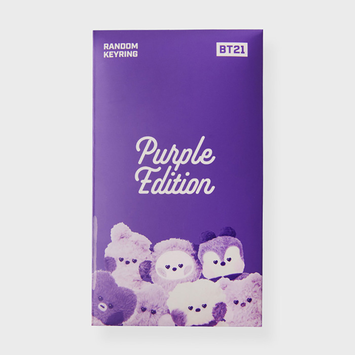 Line Friends BT21 Purple of Wish Edition Minnie Random Key Ring