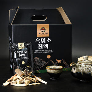 흑씨네고을 해남 흑염소 진액 100ml 60포 고함량 엑기스 흑염소즙 맛있게 먹은 솔직 후기 - 상품 이미지 2