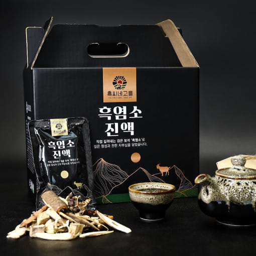 흑씨네고을 흑염소 진액 60포 대표 이미지