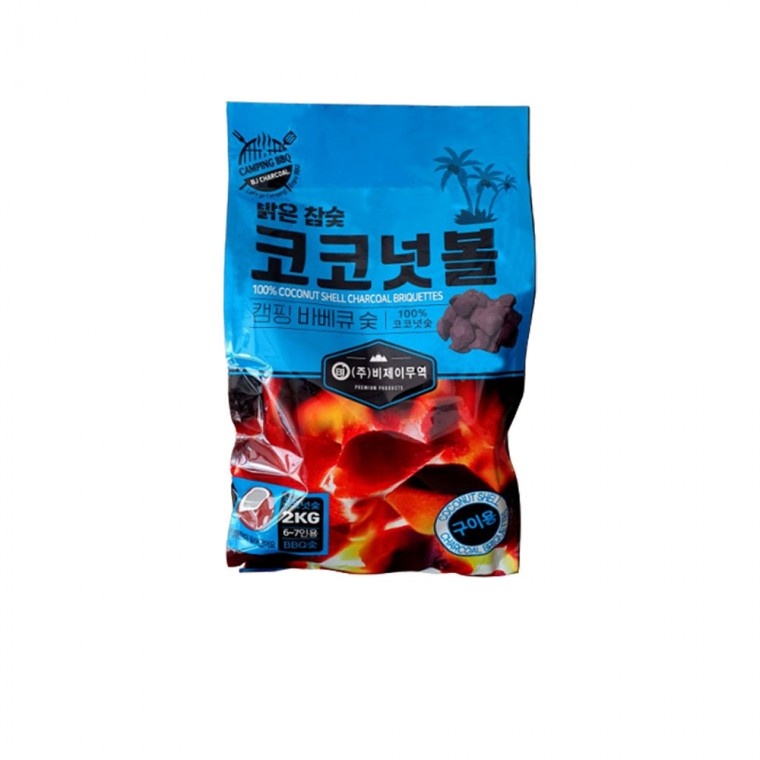 코코넛숯 천연야자 비장탄 착화재 장작 바베큐