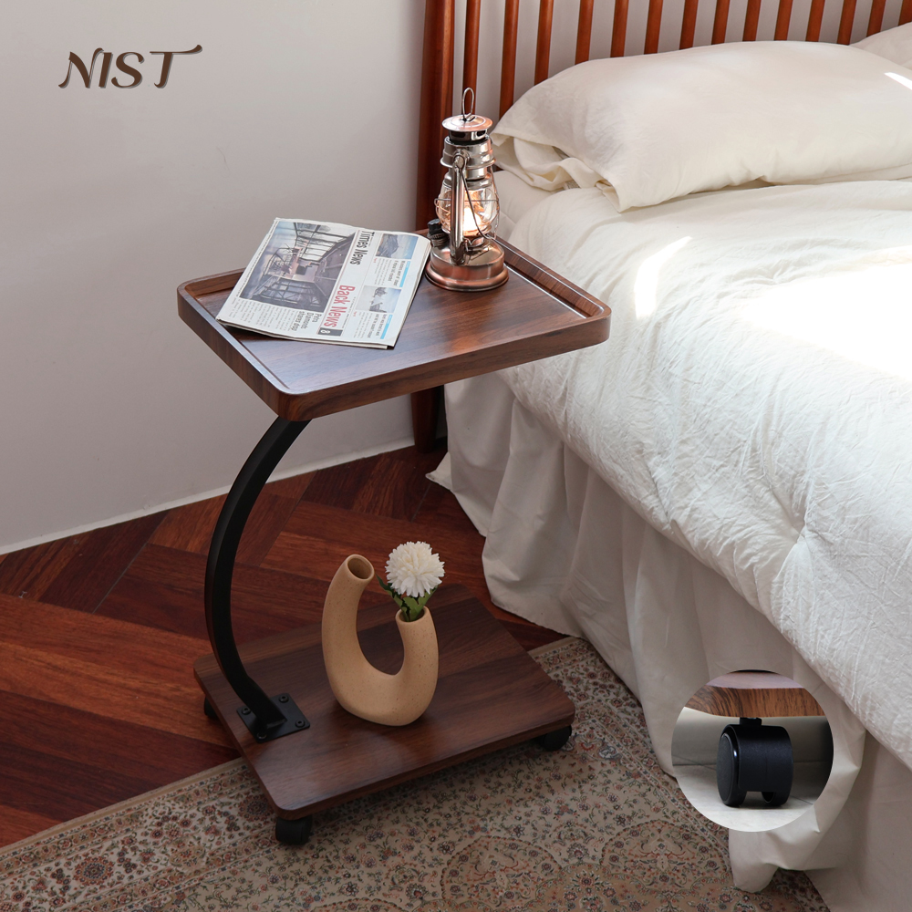 니스트 거실 침대 사이드테이블 협탁 소파테이블 이동식