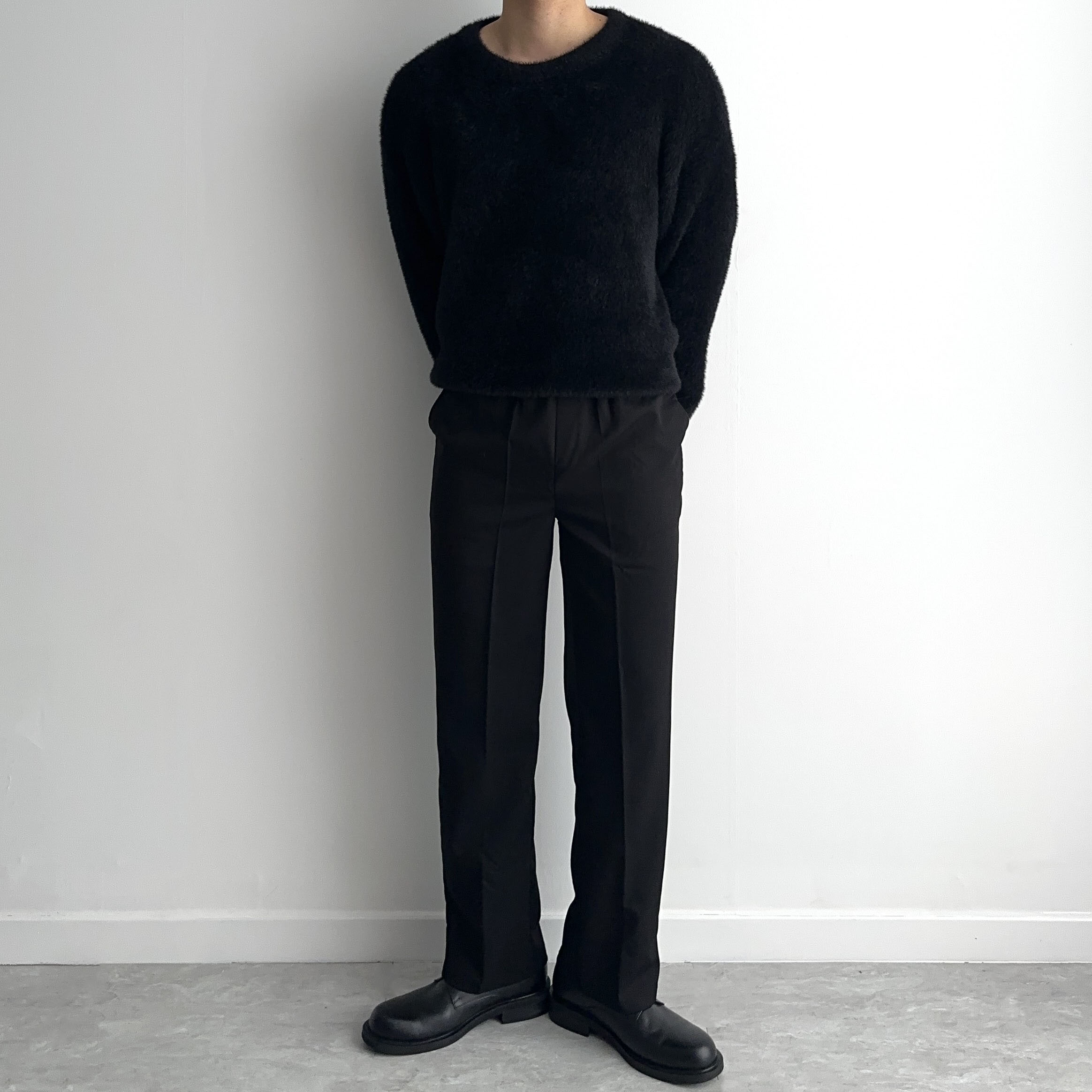 세미와이드슬랙스 테이퍼드핏 테이퍼드슬랙스 - 상세 이미지 3