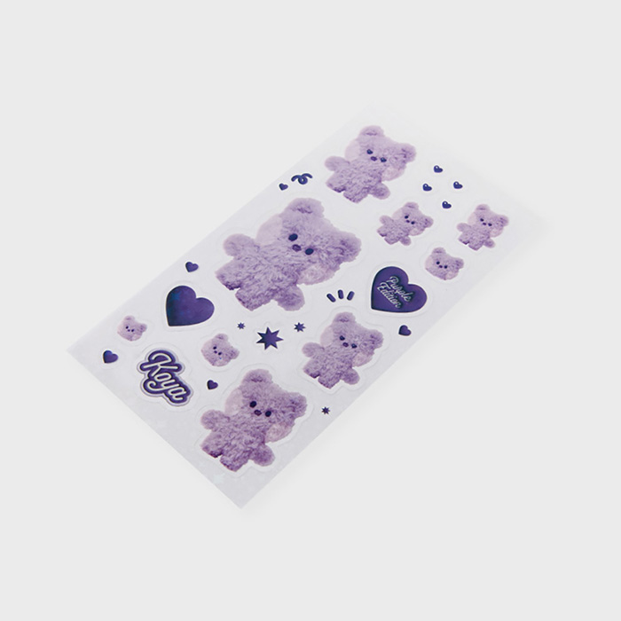 Line Friends BT21 KOYA Purple of Wish Edition Minnie Sticker