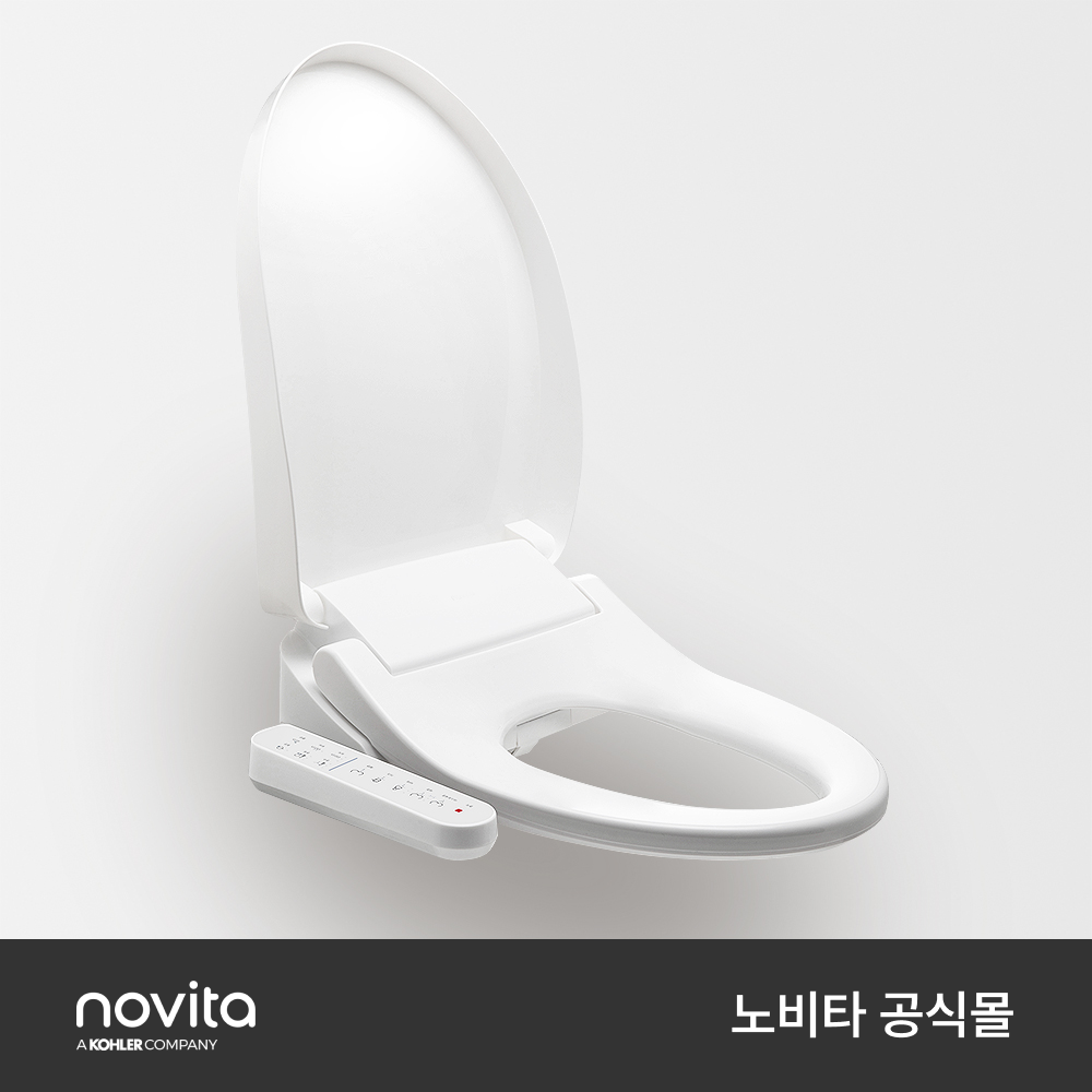 노비타 IPX5 직수 연속 온수 공기방울 세정 방수 비데 BD-C310A0 자가설치 - 상세 이미지 4