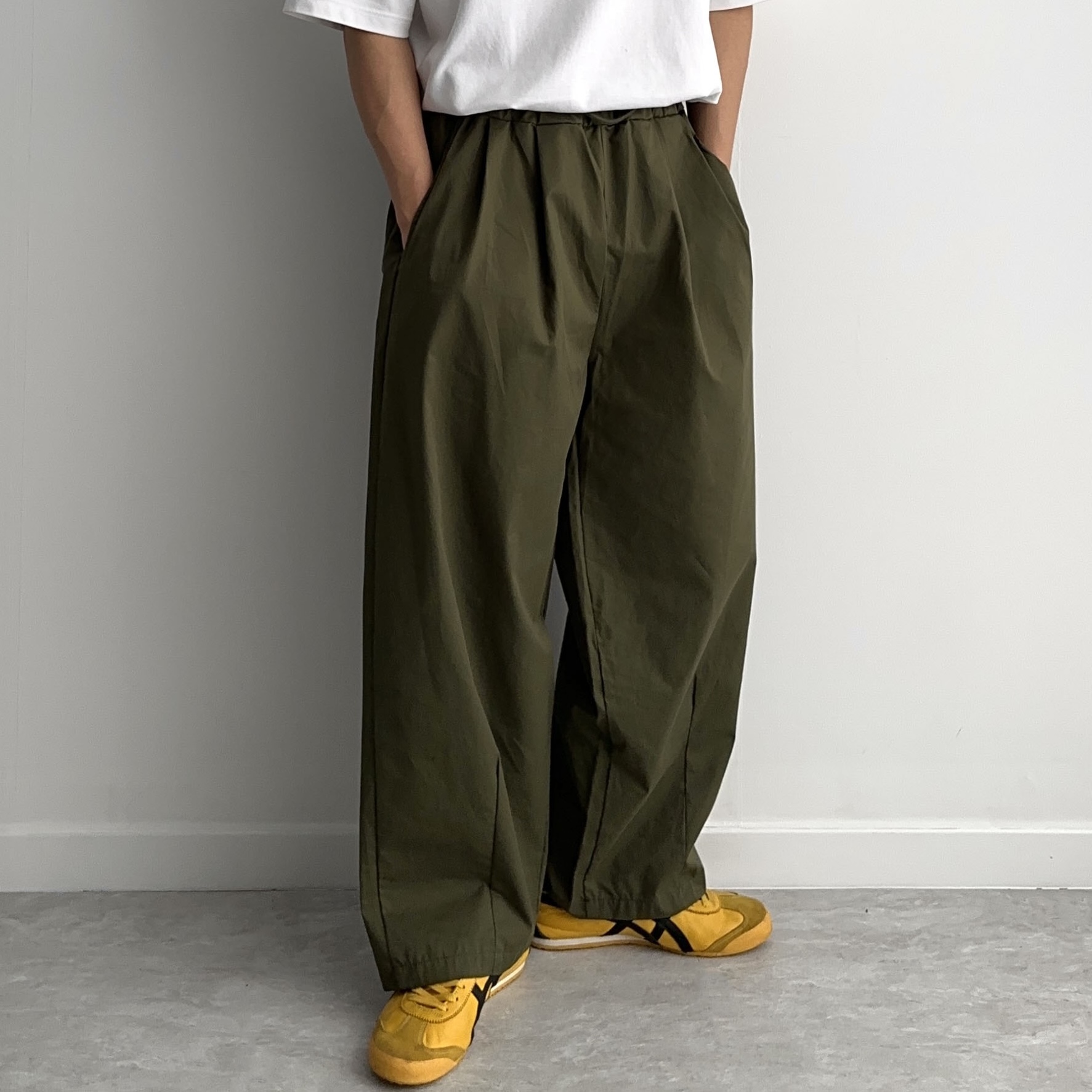 남자벌룬팬츠 남자항아리바지 통큰바지 - 상품 이미지