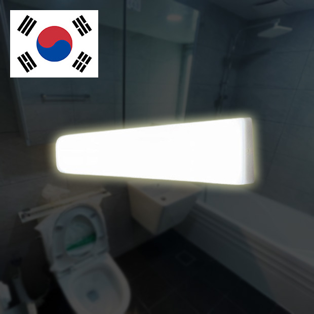 국산 욕실방습등 LED 욕실용 화장실사각등 20W 욕실조명기구 목욕탕전등 - 상품 이미지