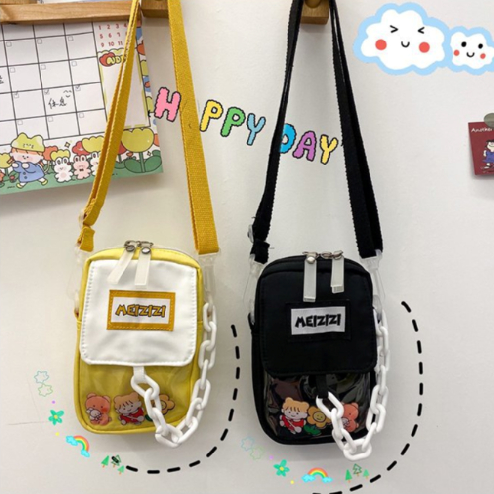 초등핸드폰가방 키즈슬링백 메신저백 어린이 간식가방