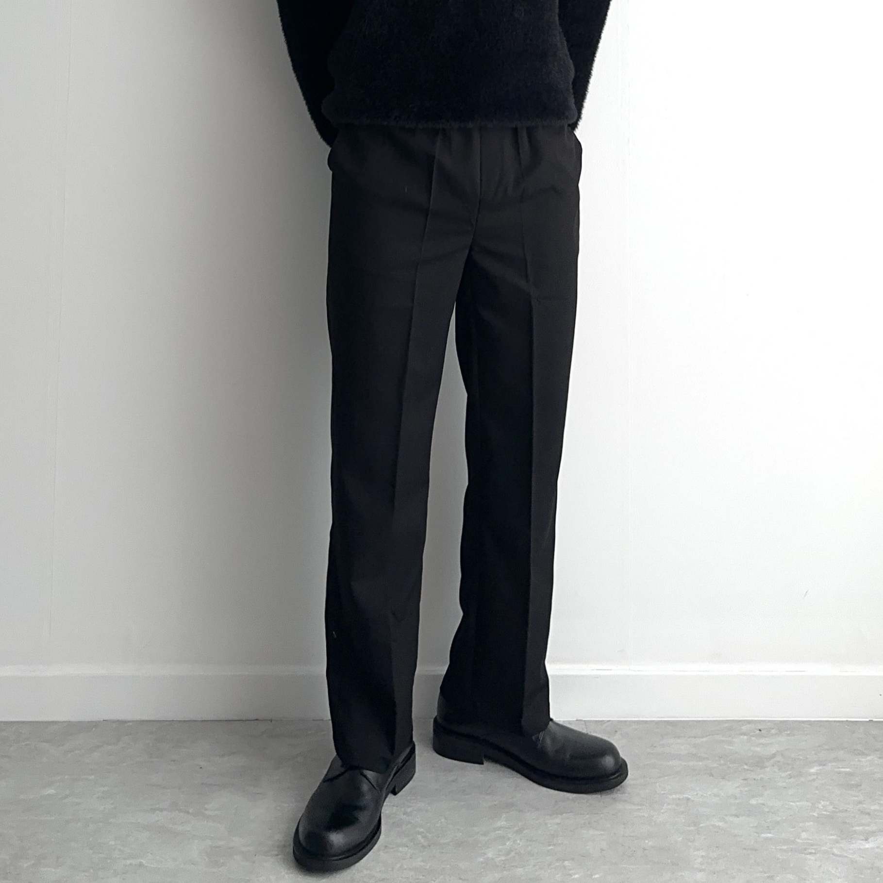 세미와이드슬랙스 테이퍼드핏 테이퍼드슬랙스 - 상세 이미지 2