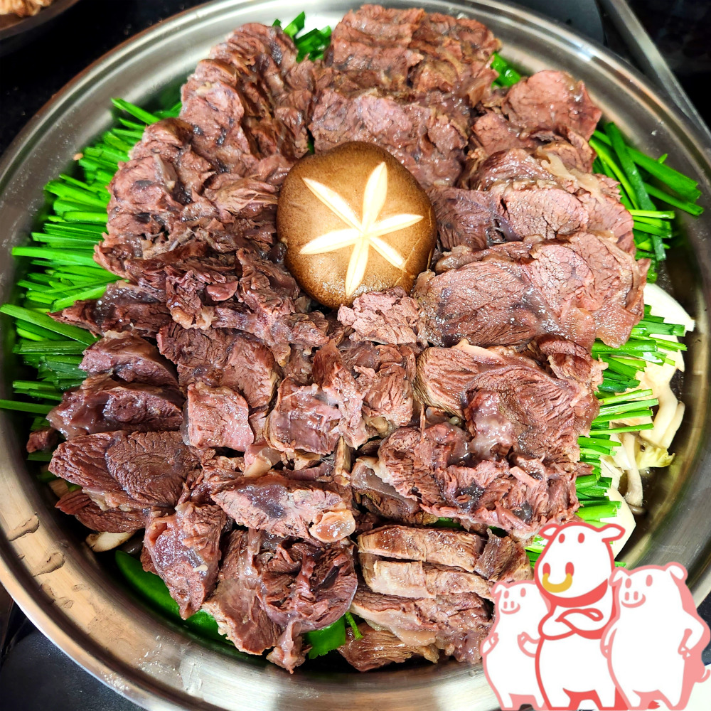 소고기사태 한우 아롱사태 수육고기 장조림 국거리 1+등급 400g - 메인 이미지