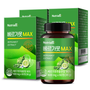 뉴트리올 베르가못 MAX 600mg x 60정 맛있게 먹은 솔직 후기 - 상품 이미지 3