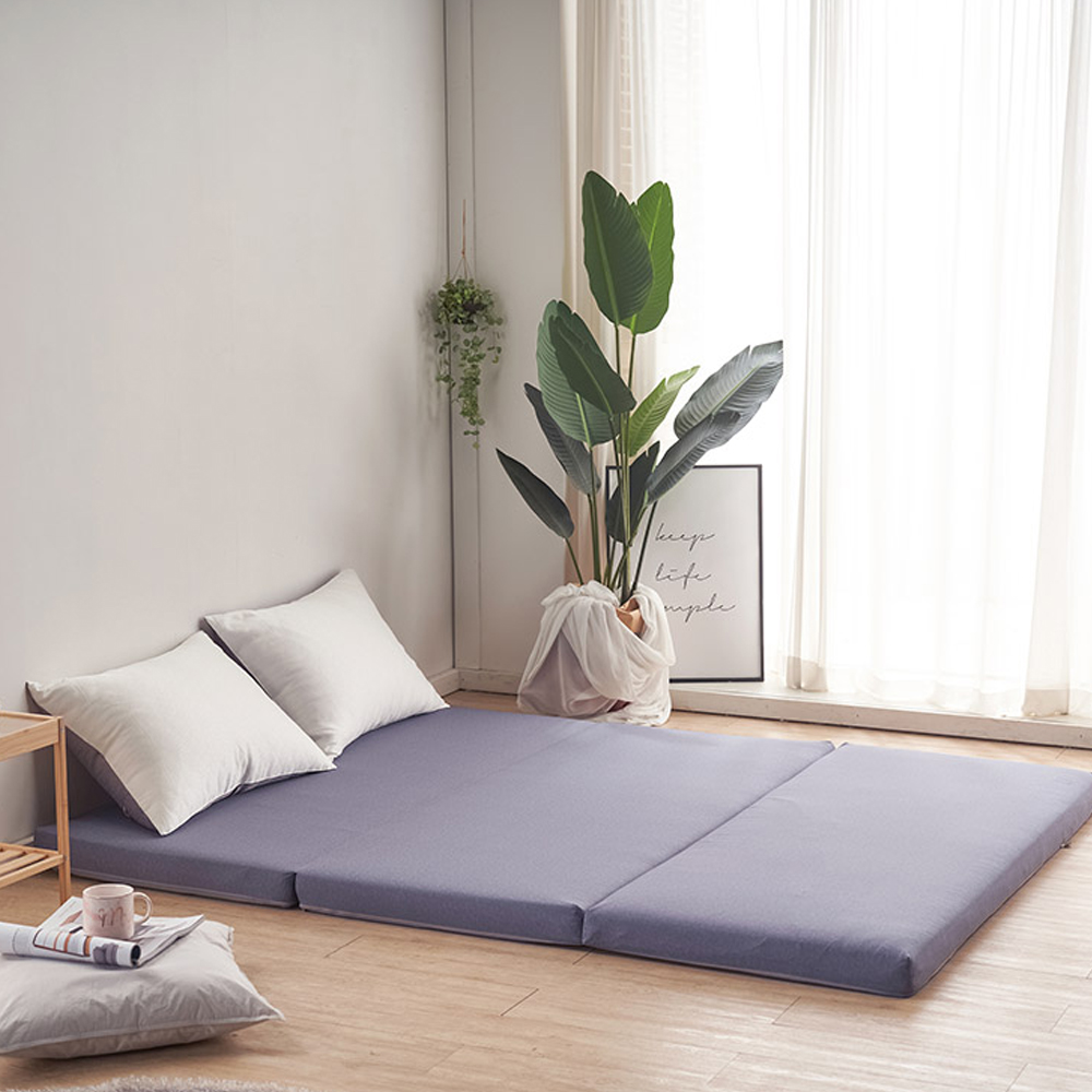 더베딩샵 하이퍼 알러지케어 탄성 압축 3D 3단 접이식 토퍼 S, Q