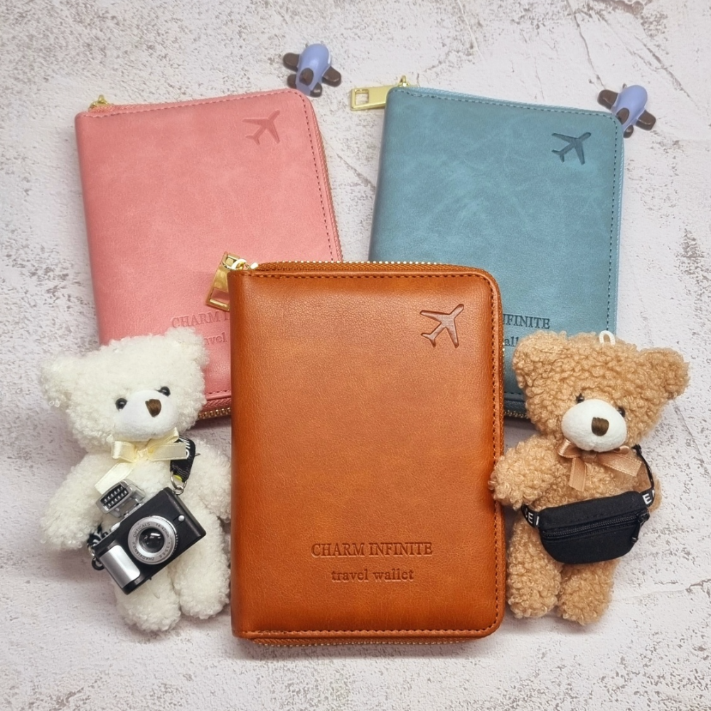 여권케이스 지갑 RFID 해킹방지 안티스키밍 해외여행 필수품 파우치 가방 제품 이미지