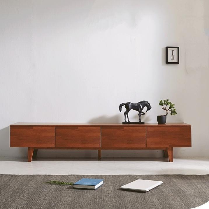 75인치 티비장 하이그로시 거실장 낮은티비장식장 엔틱거실장