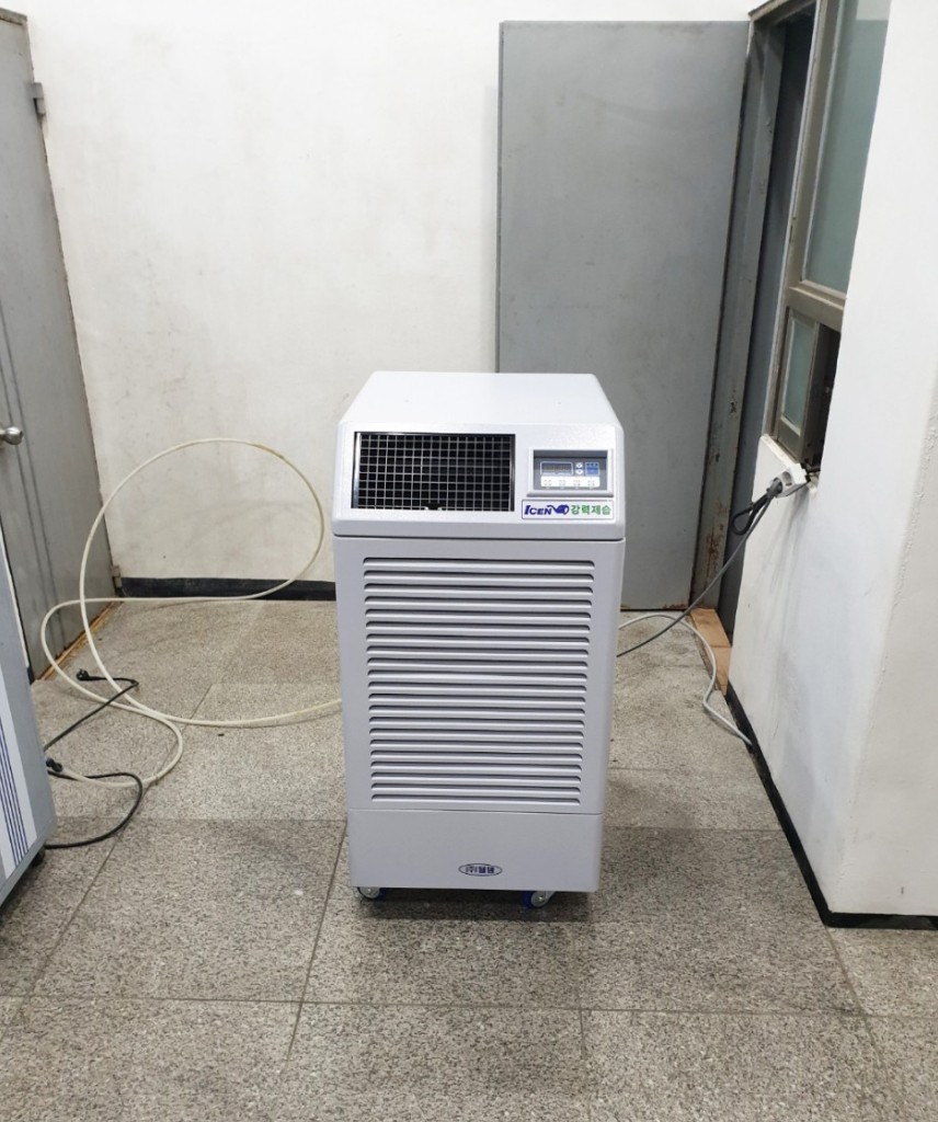 공업용대용량제습기 200리터 약품창고 물류센터 학교강당 체육관 이동식 대형 제습기 이미지 6