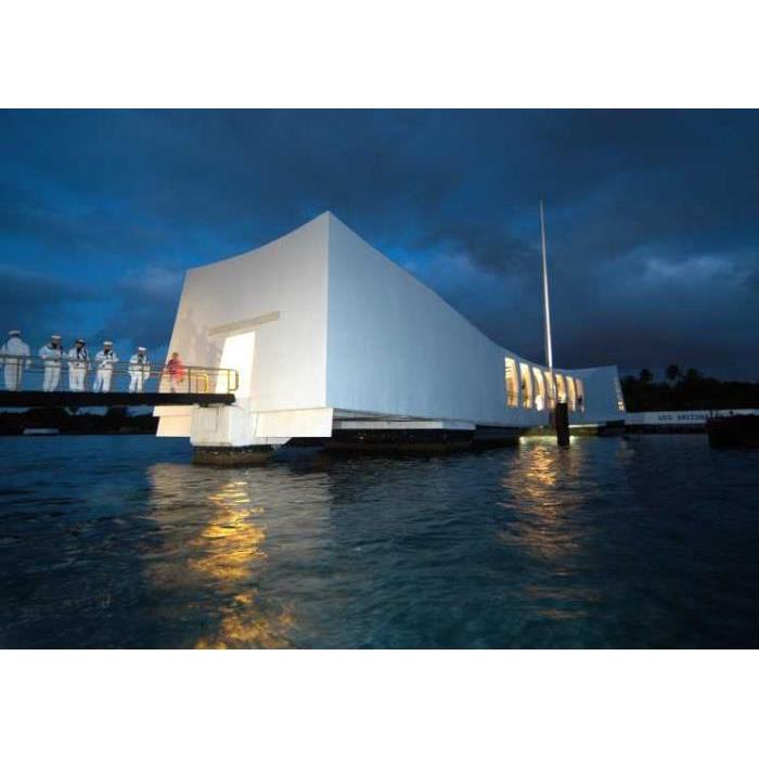 미국 하와이 오아후 호놀룰루 USS 애리조나 기념관 및 전함 미주리호 방문