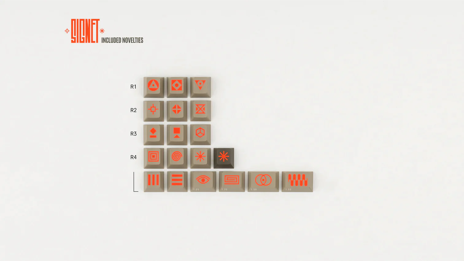 KEYKOBO Signet 키캡 - All-in-one 킷 - 상세 이미지 3