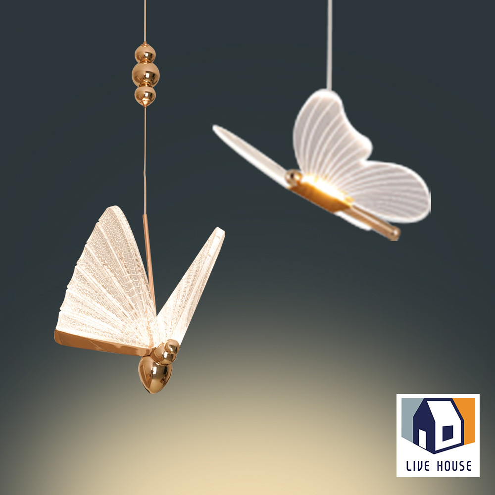 식탁조명 펜던트 나비 LED 조명 카페등 버틀리 2등