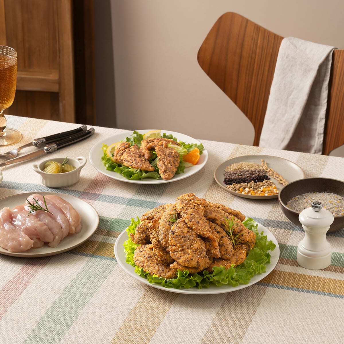 (모바일)올바르고 반듯한 슈퍼크런치 치킨텐더 440g x 3팩 - 상세 이미지 4