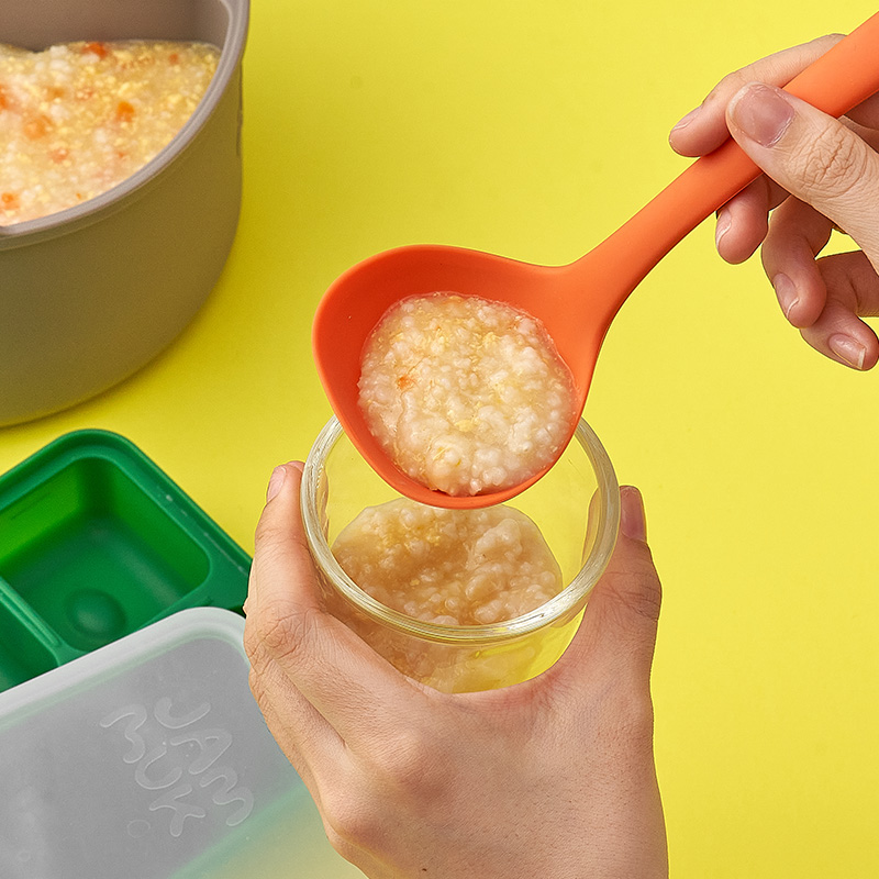 잼먹 초기 이유식조리도구 준비물 5종세트 믹스컬러A