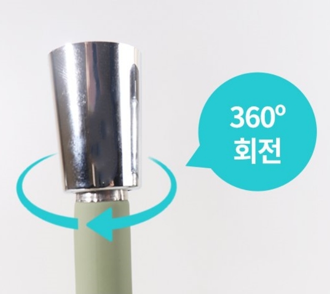 실리콘 물때방지 PVC 샤워호스 교체용 2M 12컬러 - 상세 이미지 2
