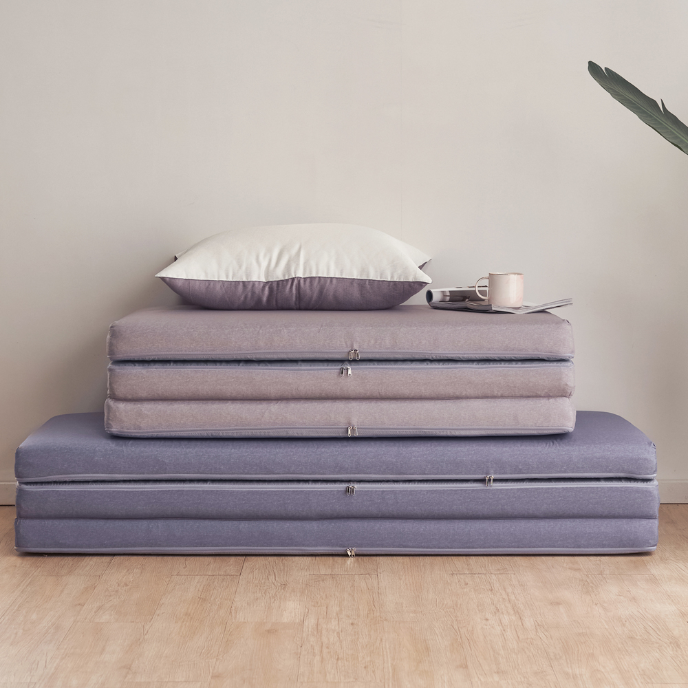 더베딩샵 하이퍼 알러지케어 탄성 압축 3D 3단 접이식 토퍼 S, Q