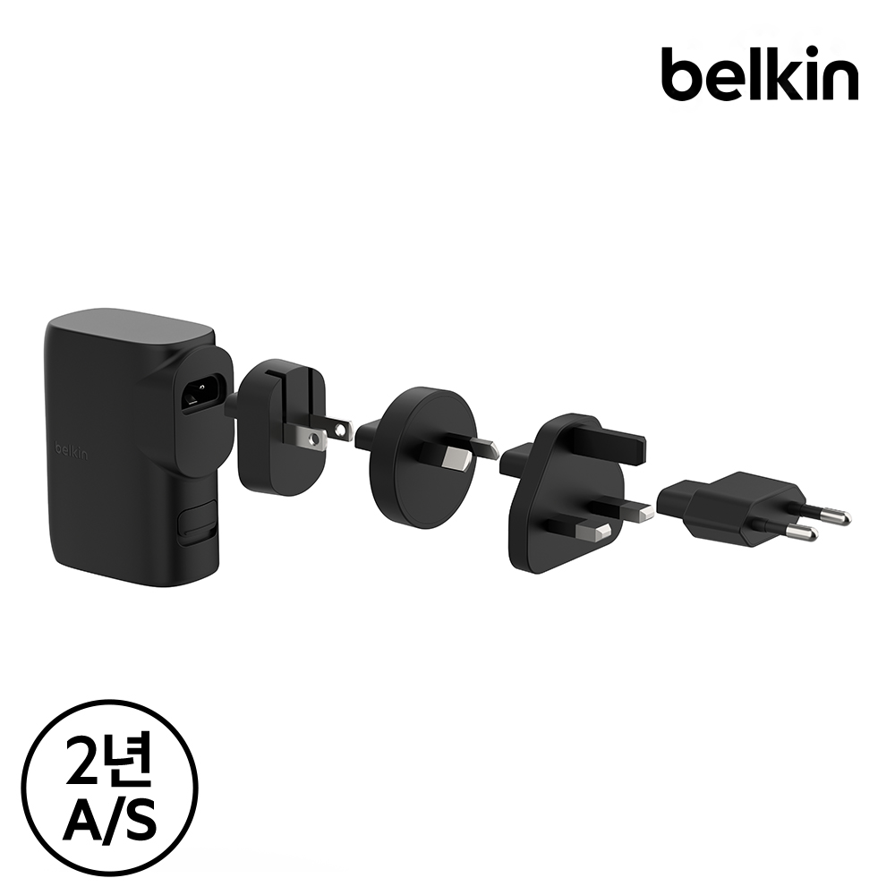 벨킨 하이브리드 25W C타입 PD 3.0 PPS 고속 충전기 + 5K 보조배터리 BPZ003kr 갤럭시 S25 아이폰17 16 기내반입 글로벌 안전인증 - 상세 이미지 4