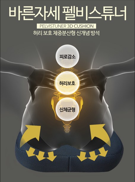 펠비스튜너 3D 골반교정방석 - 상세 이미지 3