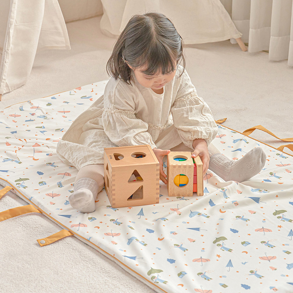 슬립스파 유아 아기 매트리스 커버 침대 토퍼 라텍스 낮잠 방수