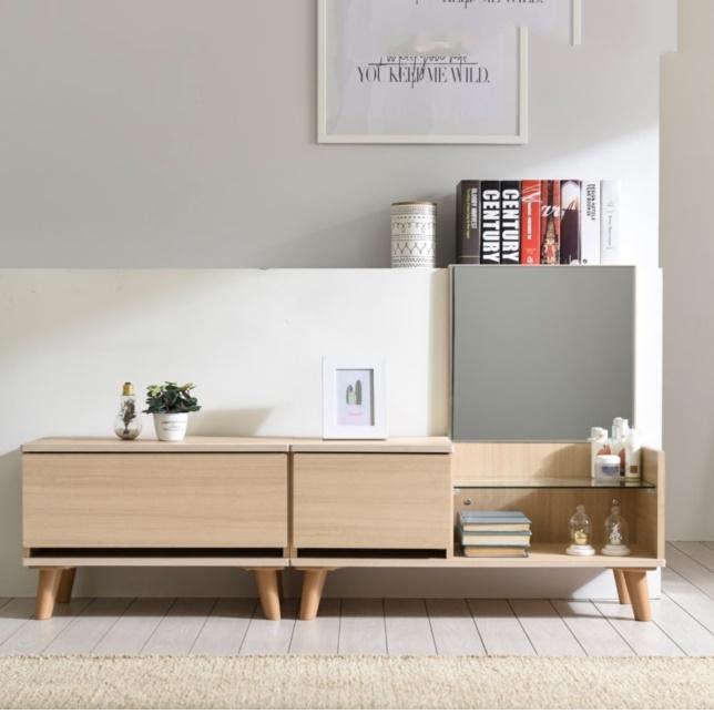 원룸 거실장 TV 다이 서랍장 소형 거실장 폭좁은거실장