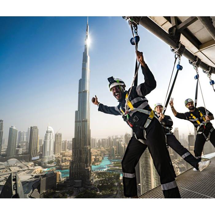 아랍에미리트 두바이 스카이뷰 전망대 입장 + 에지 워크 체험