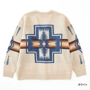 PENDLETON 펜들턴 브이넥 가디건 남성 여성 블랙 아이보리 3575... 착용 후기 | 사이즈/핏 총정리 - 상품 이미지 4