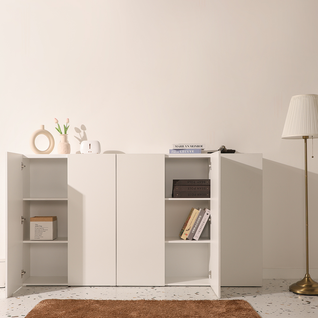 유코스 800 높은 수납장 슬림 거실 다용도실 폭좁은수납장 베란다수납장