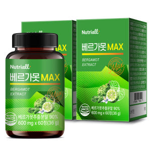 뉴트리올 베르가못 MAX 600mg x 60정 맛있게 먹은 솔직 후기 - 상품 이미지 2